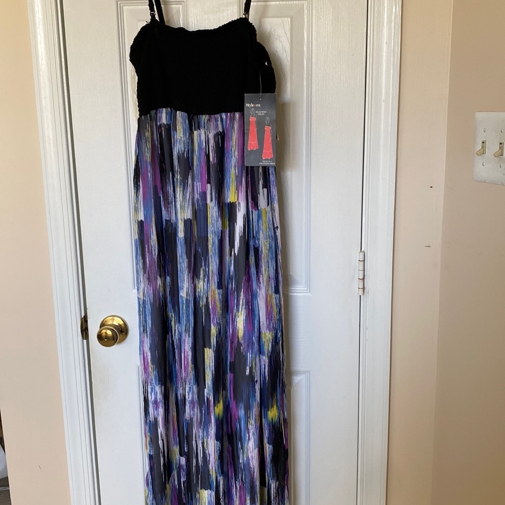 Long maxi summer dress.